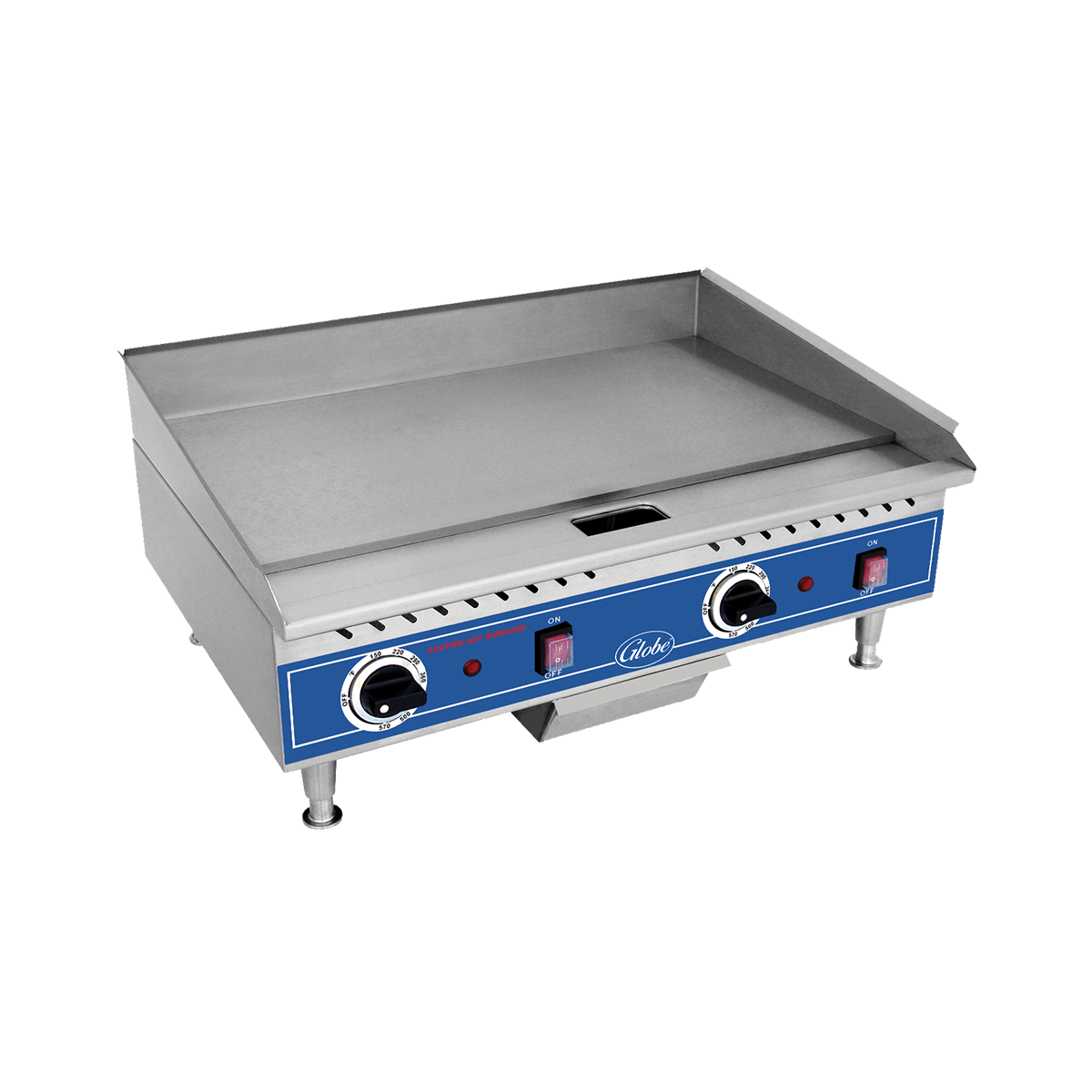Globe, PG24E, Griddle, Electric, Countertop, 208-240V, Heavy-Duty, 24.0 Inch