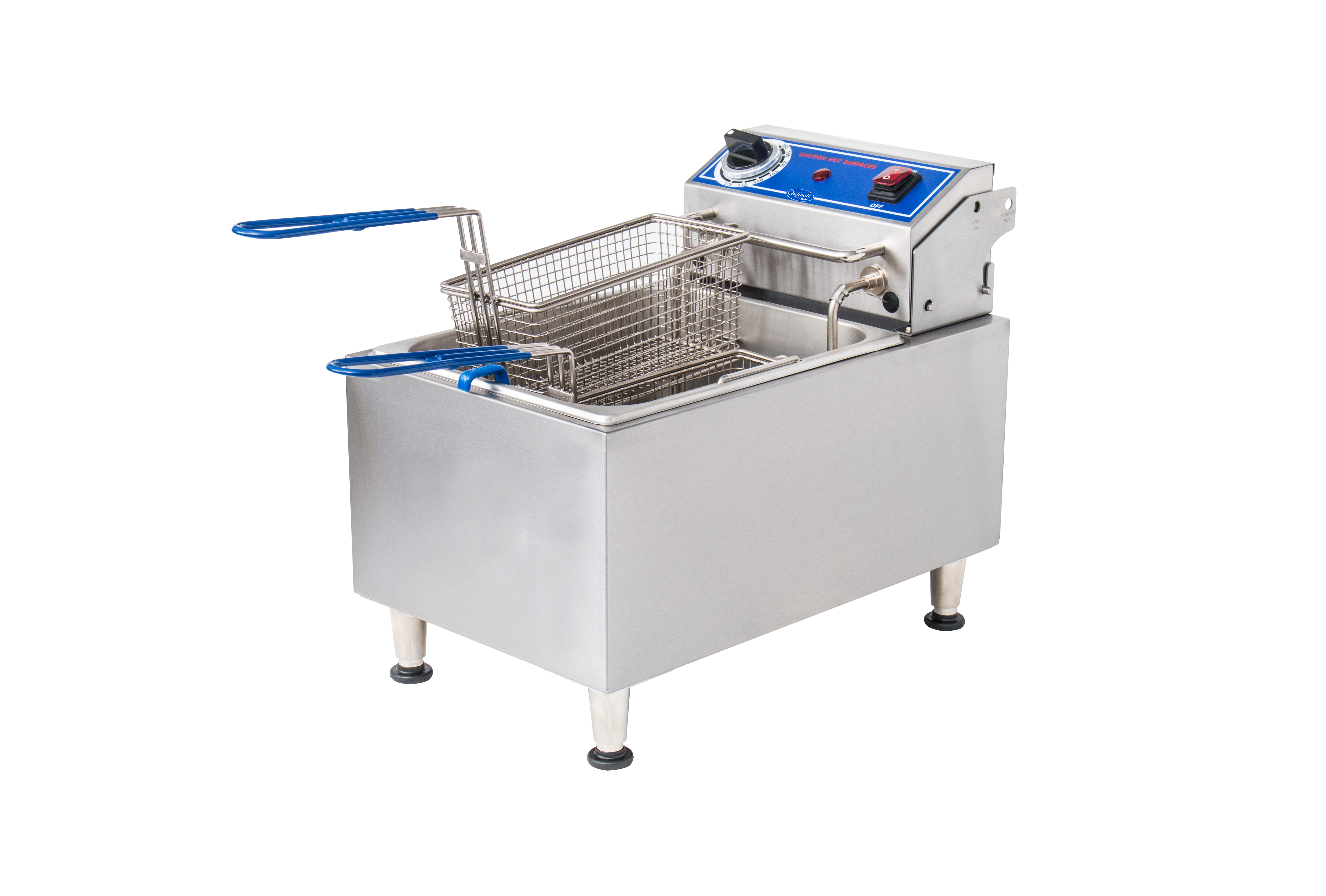 Globe, PF10E, Fryer, Electric, Countertop, Full Pot, 120V, 10 Lbs. Oil Capacity