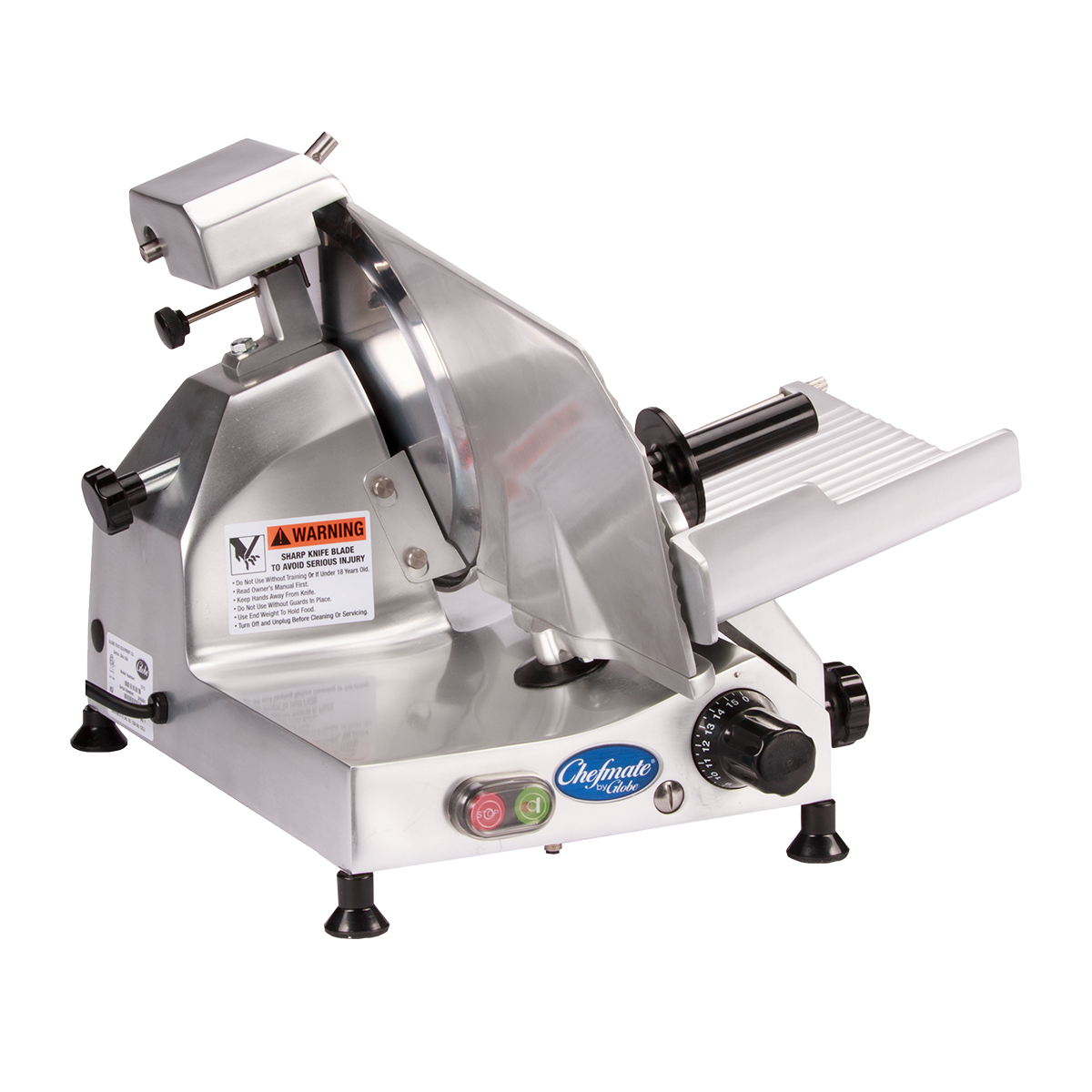 Globe, C9, Food Slicer, Electric, Anodized Aluminum