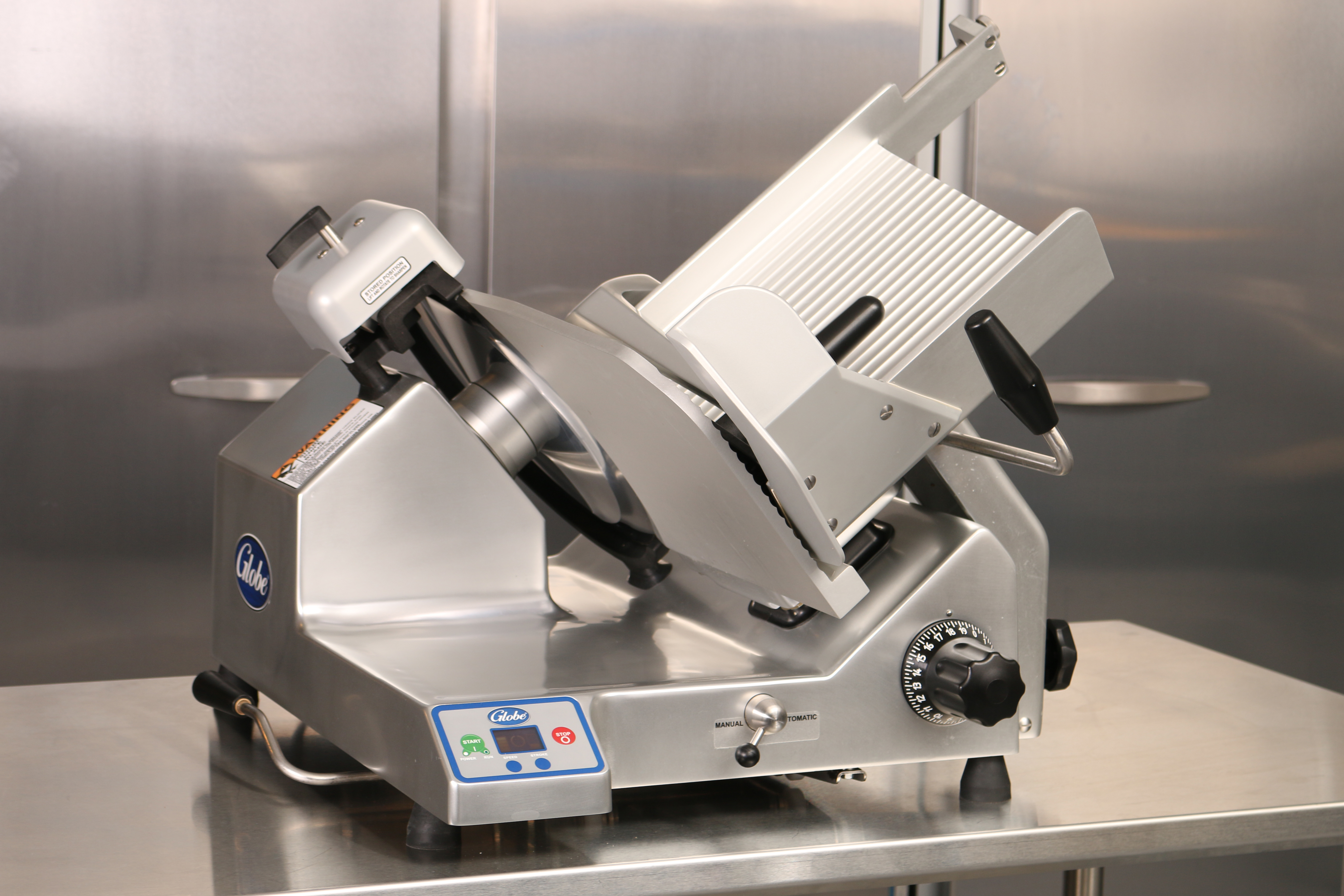 Globe, SG13A, Food Slicer, Electric, Anodized Aluminum