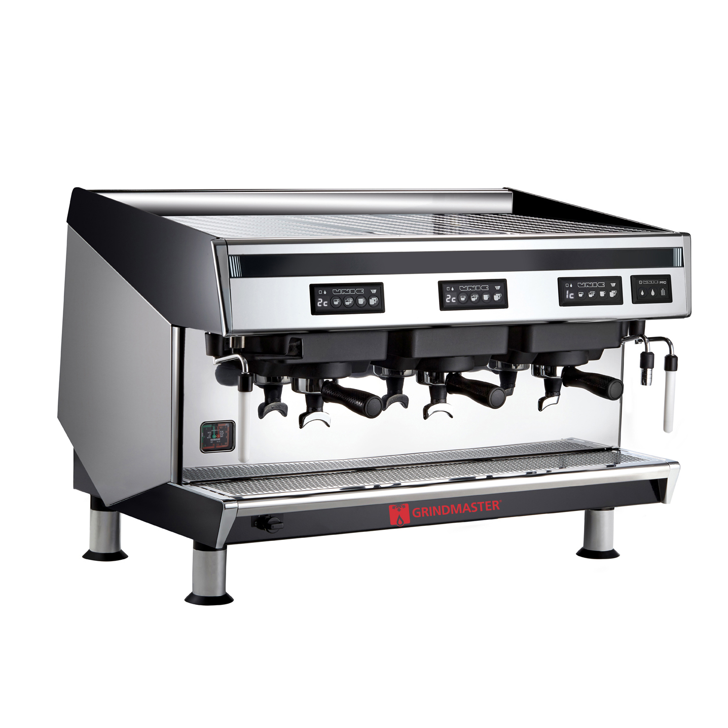 Grindmaster-Cecilware, TRI MIRA, Espresso Cappuccino Machine, 4.2 Gallon, Programmable