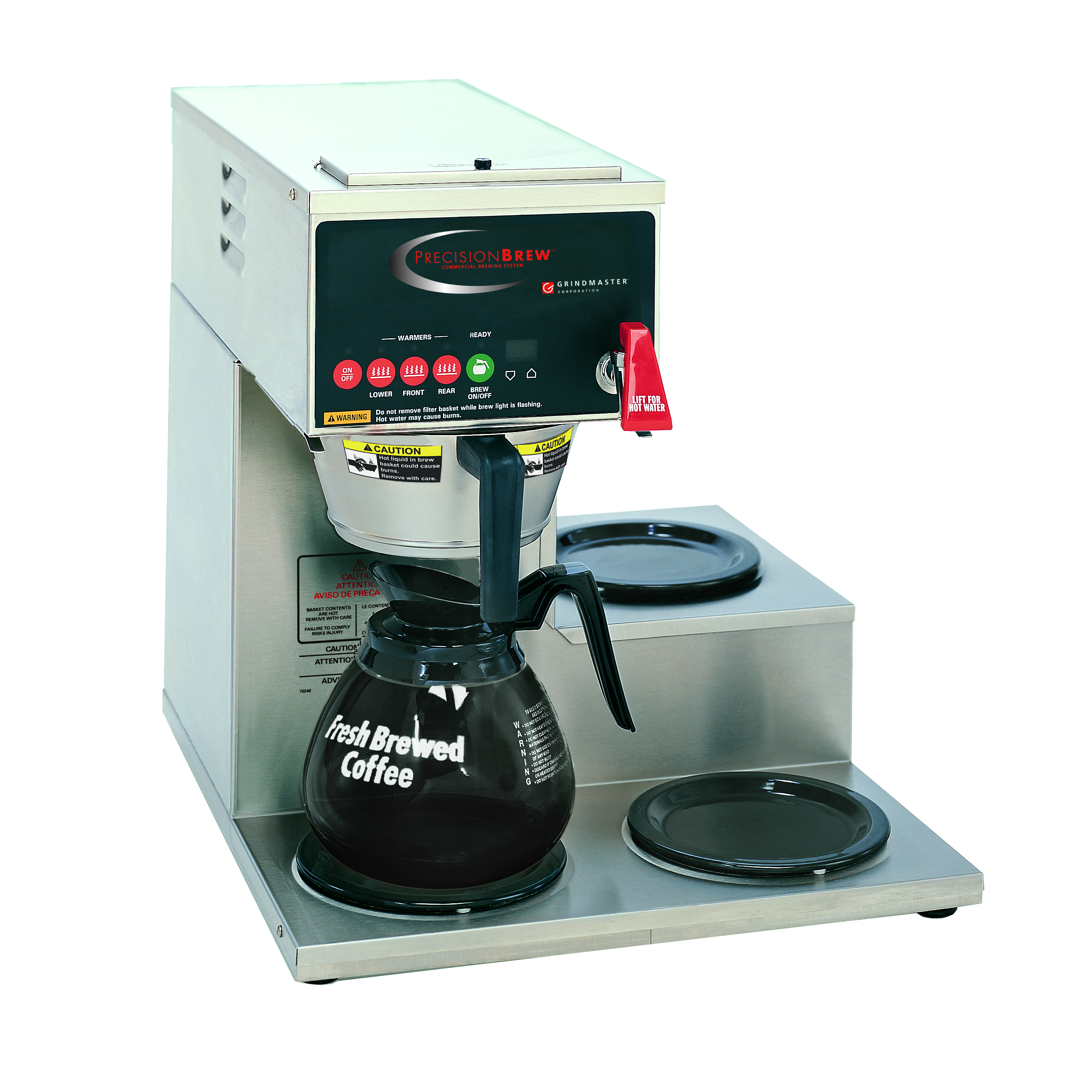 Grindmaster-Cecilware, B-3WR, Coffee Brewer for Decanters