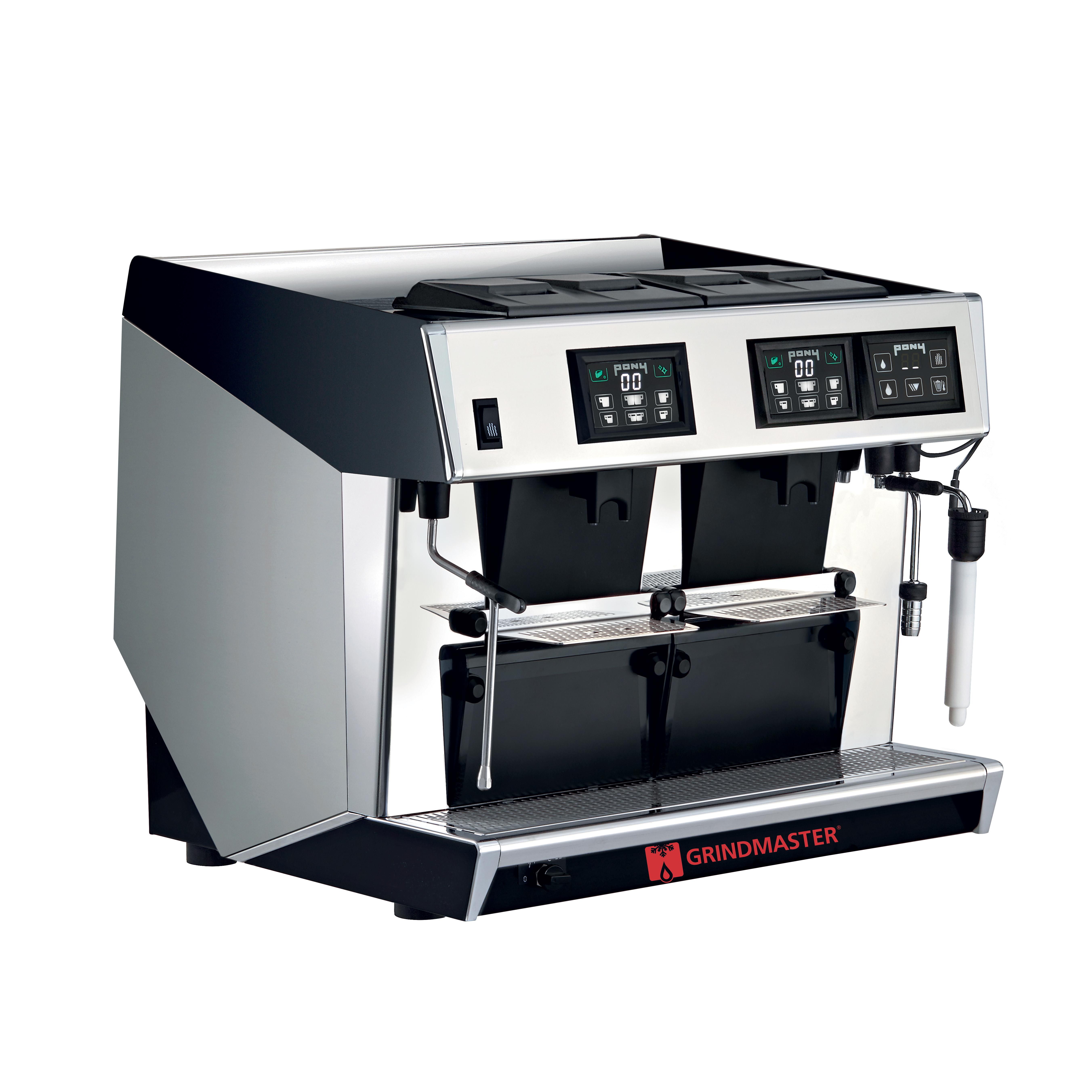 Grindmaster-Cecilware, PONY 4, Espresso Cappuccino Machine, 2.6 Gallon, Programmable