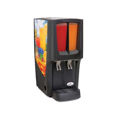 Grindmaster-Cecilware, C-2S-16, Beverage Dispenser, Electric (Cold), 2.4 Gallons, Black