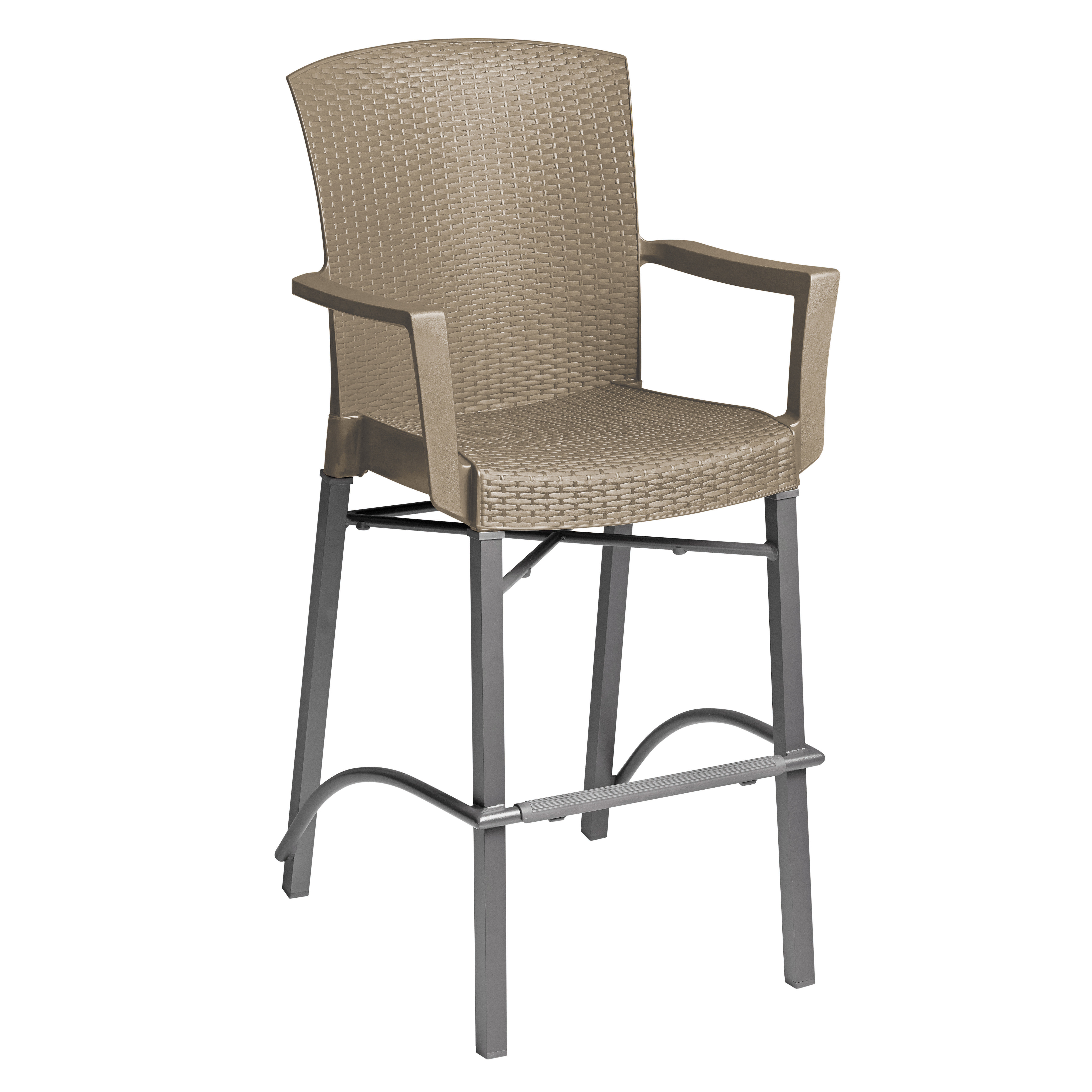 Grosfillex, US254181, Bar Stool, Outdoor