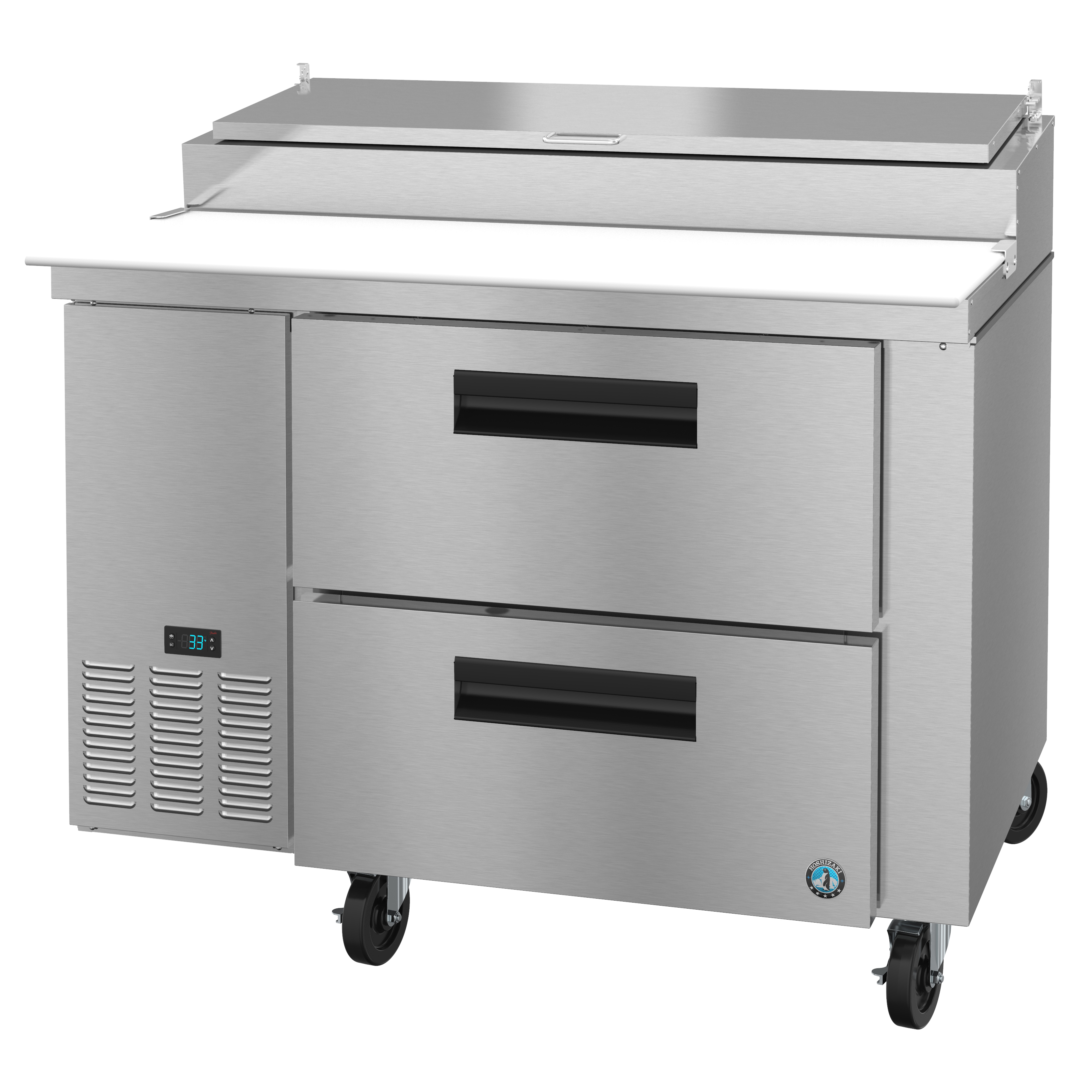 Hoshizaki, PR46B-D2, Refrigerated Counter, Pizza Prep Table