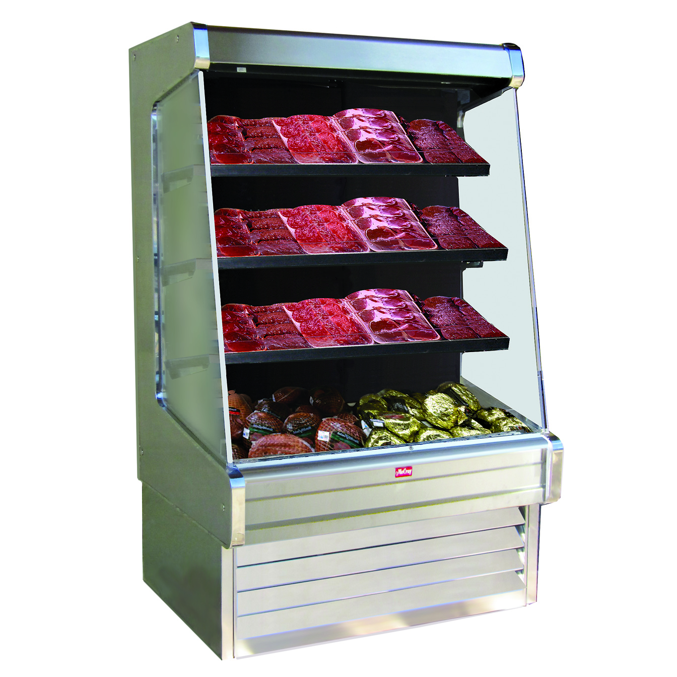 Howard-McCray, R-OM30E-10-S-LED, Merchandiser, Open Refrigerated Display