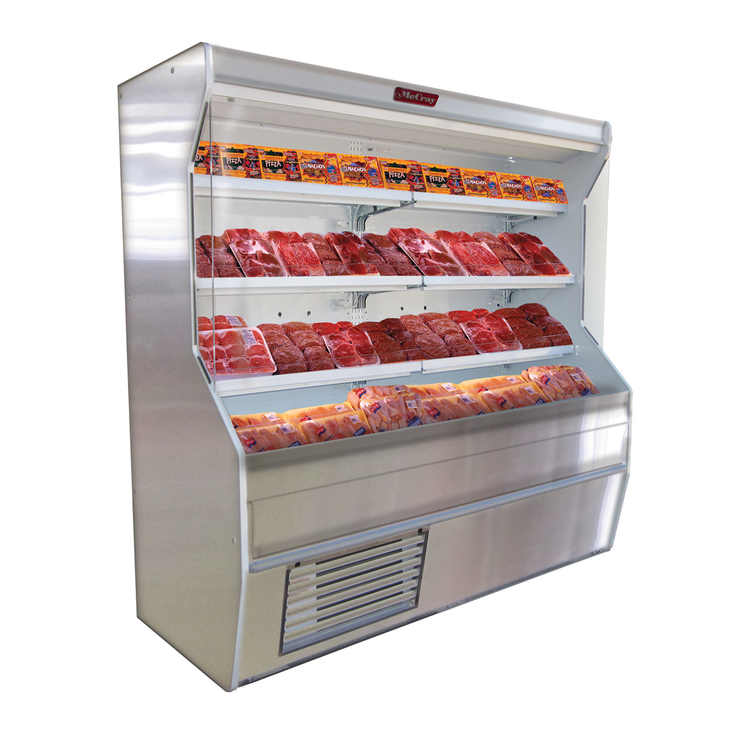 Howard-McCray, SC-M32E-6-S-LED, Merchandiser, Open Refrigerated Display