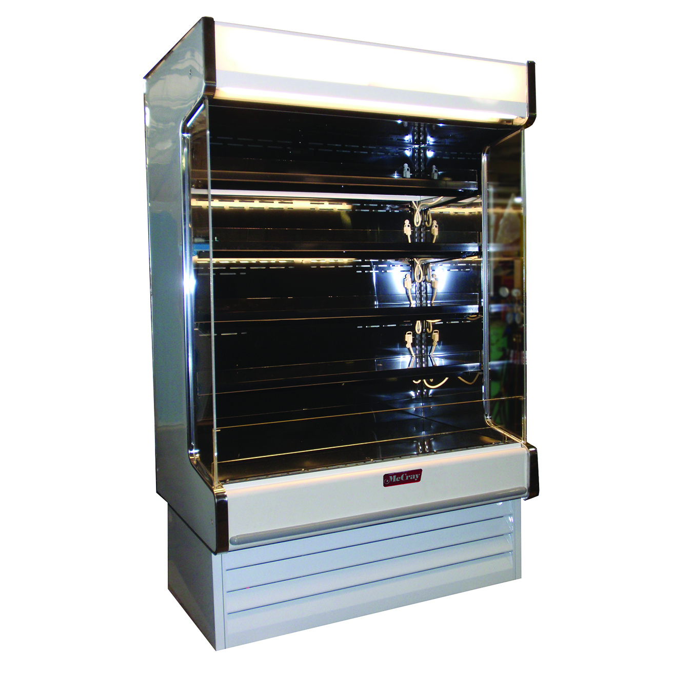 Howard-McCray, SC-OD35E-3-B-LED-LC, Merchandiser, Open Refrigerated Display