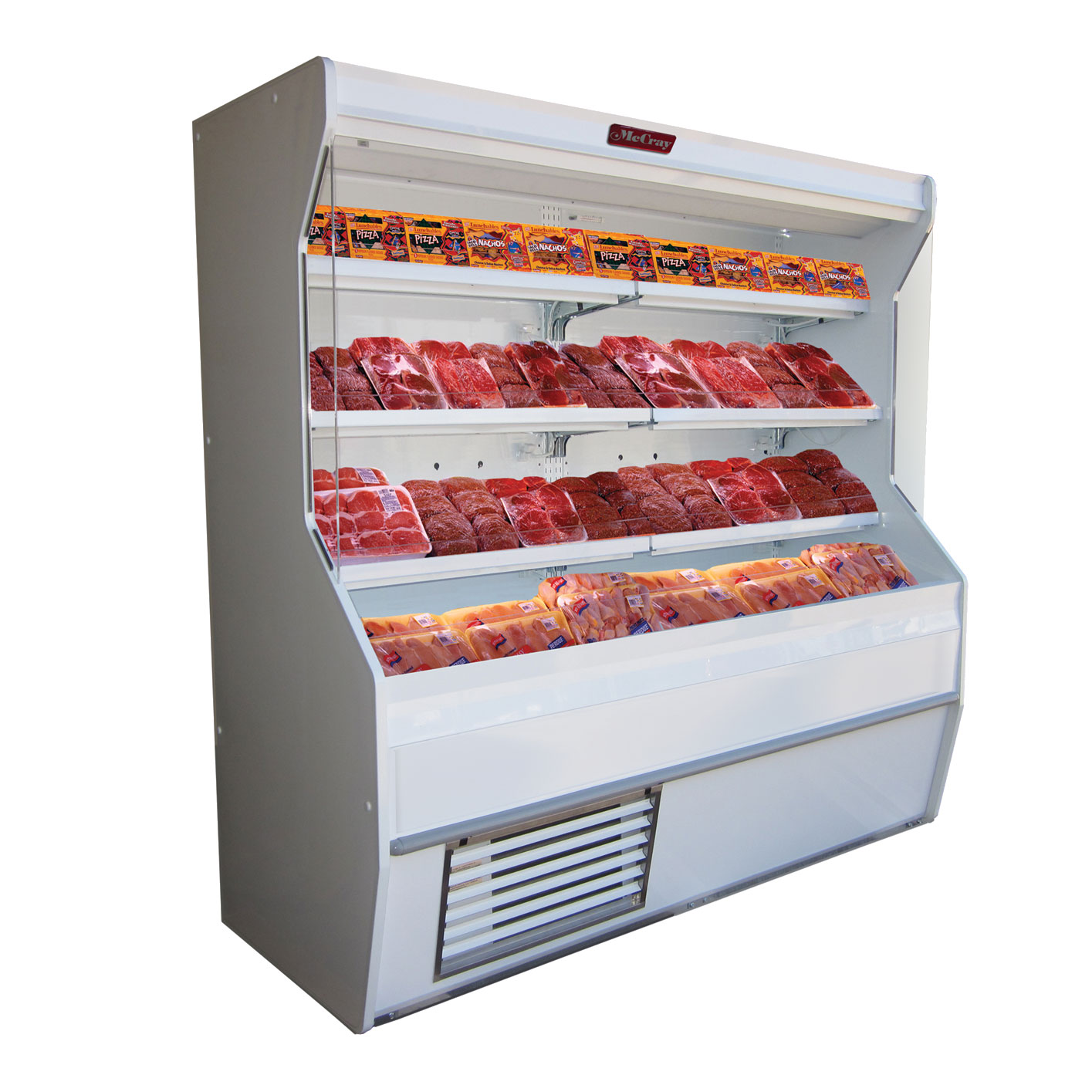 Howard-McCray, SC-M32E-4-LED, Merchandiser, Open Refrigerated Display