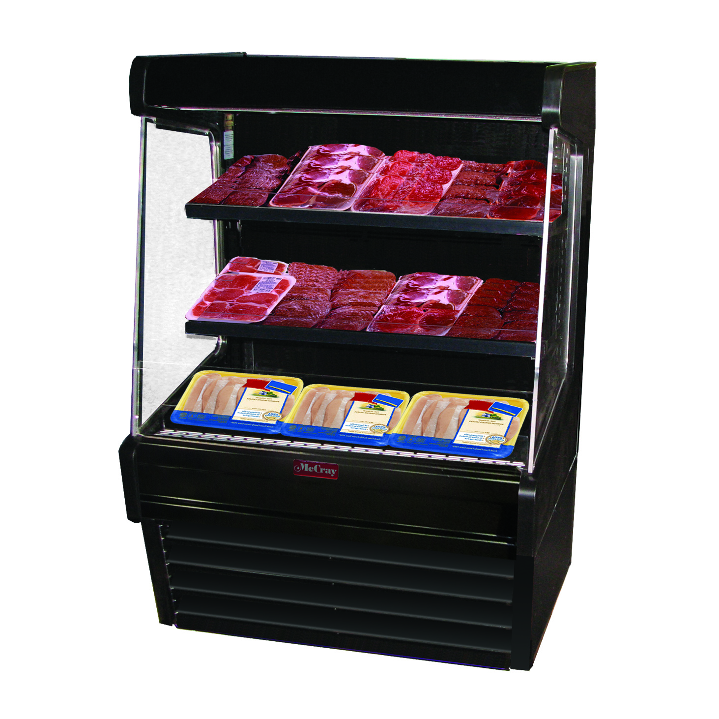 Howard-McCray, SC-OM30E-5L-B-LED, Merchandiser, Open Refrigerated Display