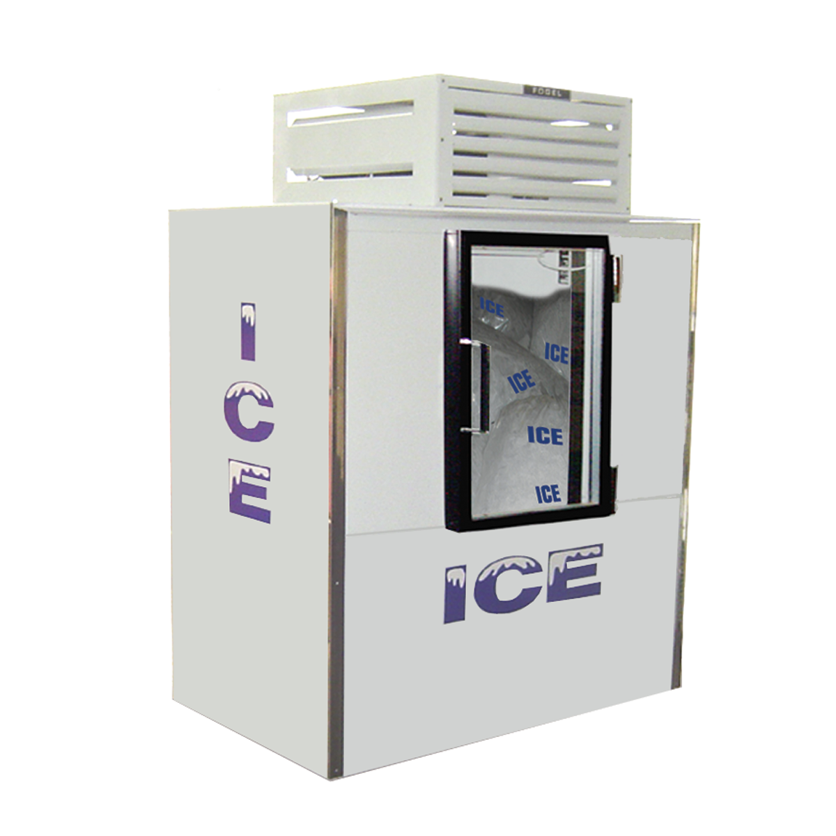 Fogel, ICB-1-GL, Indoor Ice Merchandiser