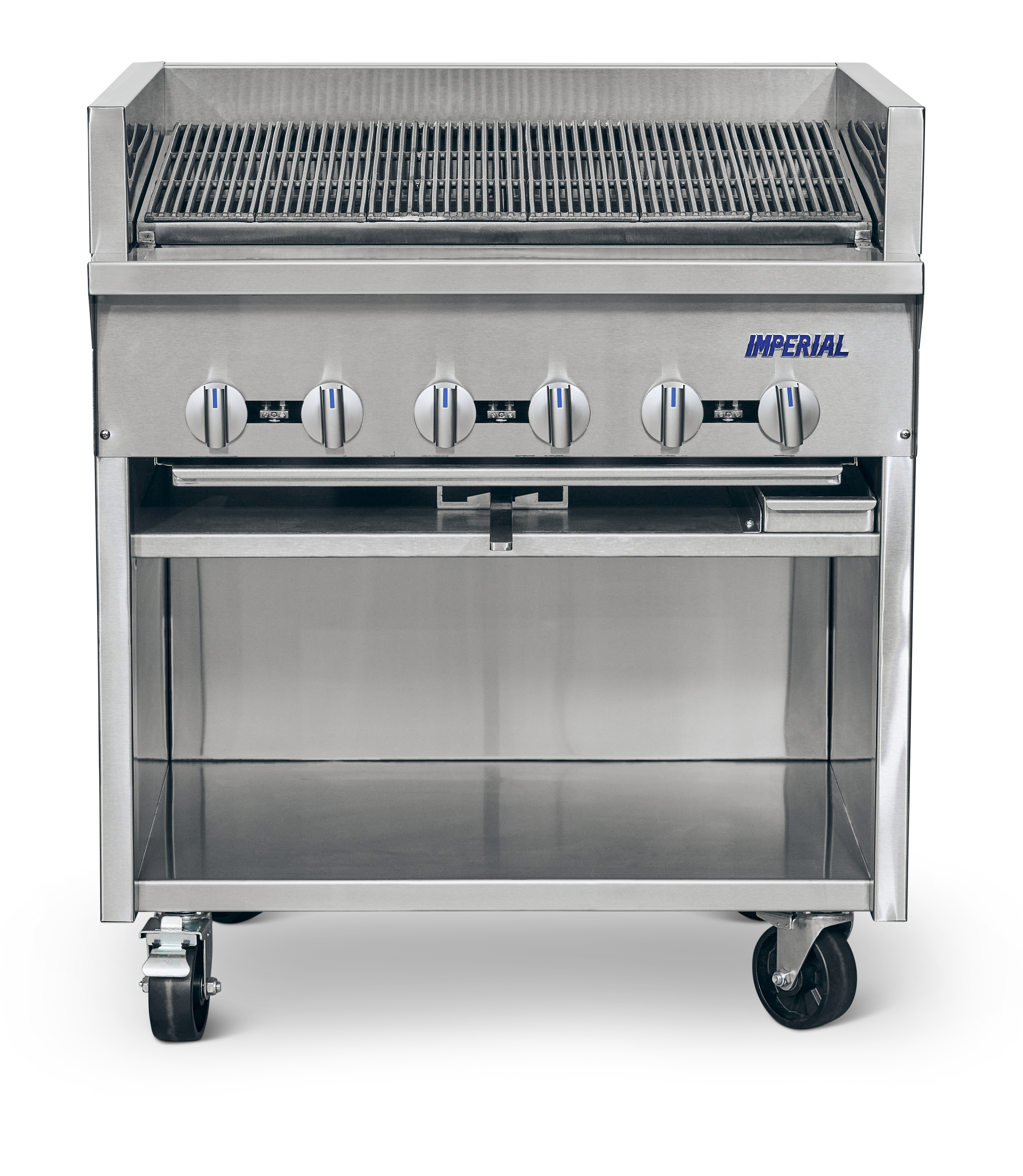 Imperial Range, IABF-36_LP, Charbroiler, Gas, Floor Model
