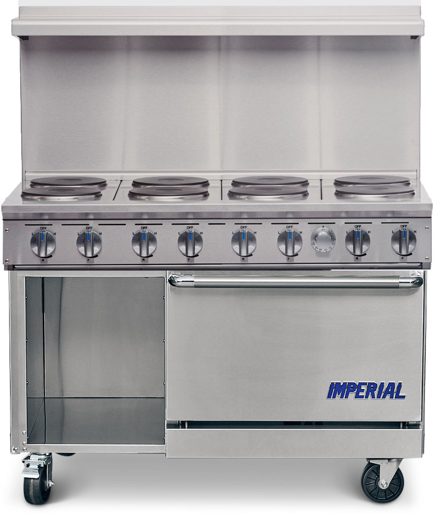 Imperial Range, IR-8-E-XB_208V_1PH, Range, 48