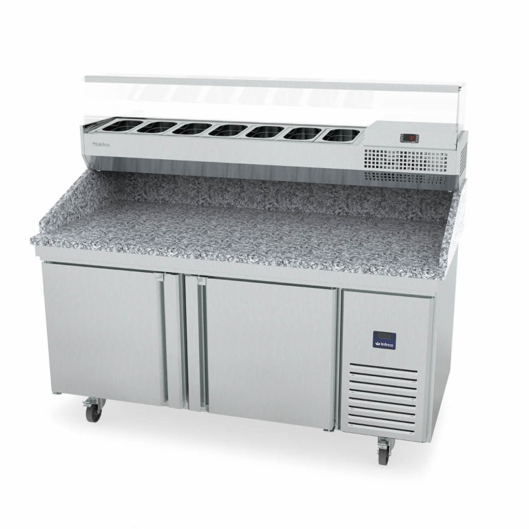 Infrico, IUC-MR67-GT COMBO, Granite Top Pizza Prep Table