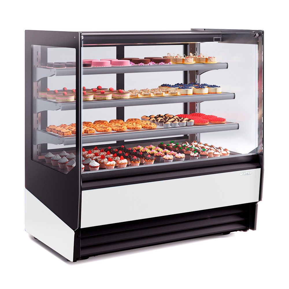 Infrico, IDC-VBR12PR, Pastry Display Case