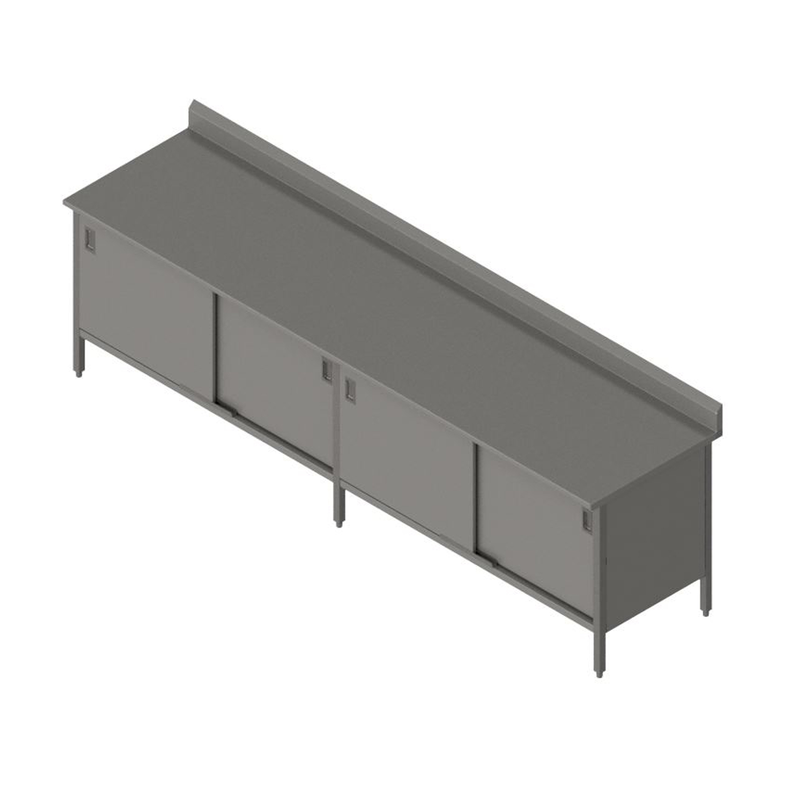 John Boos, EBSS6R5-30120, Work Table, Cabinet Base Sliding Doors
