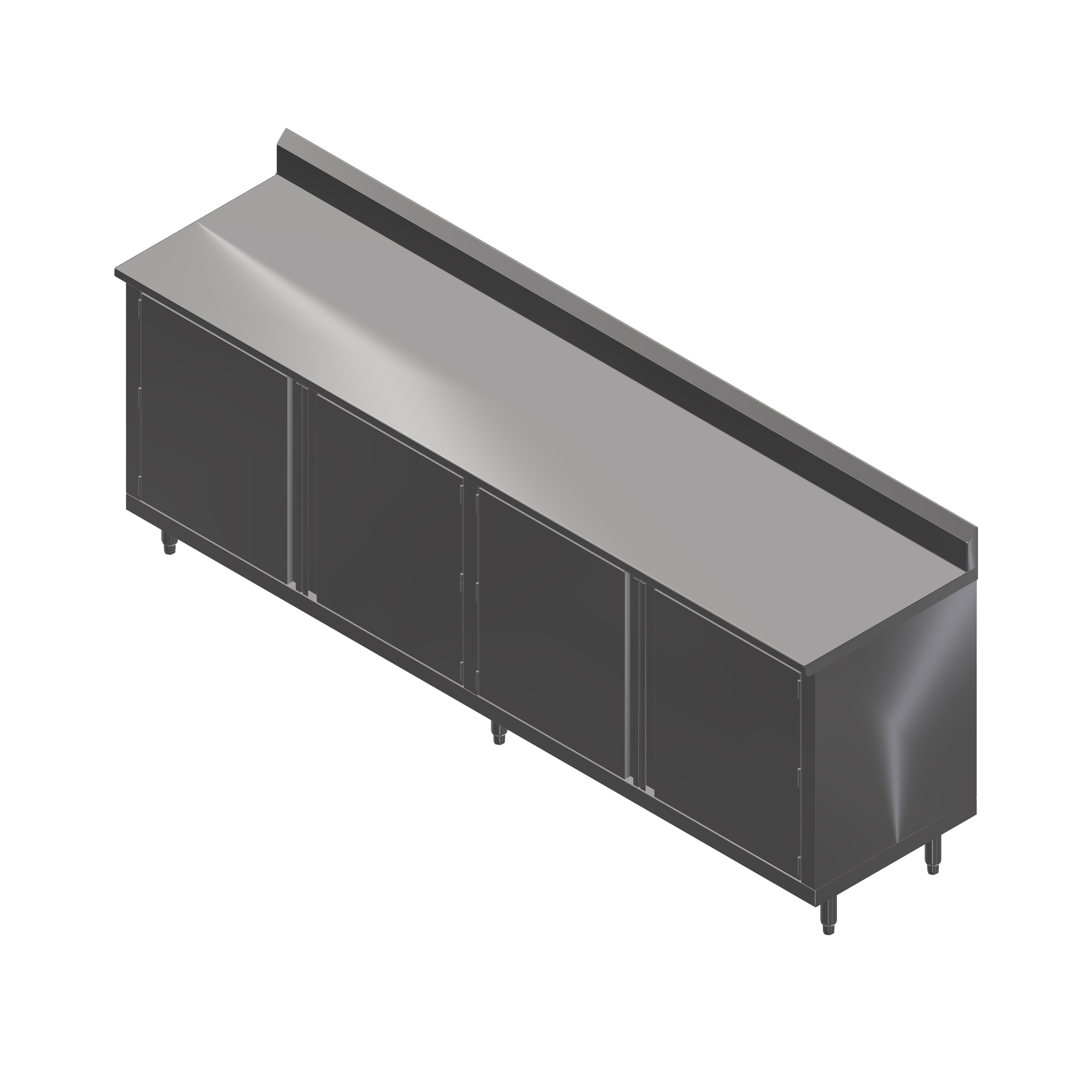 John Boos, 4CH4R5-30132, Work Table, Cabinet Base Hinged Doors