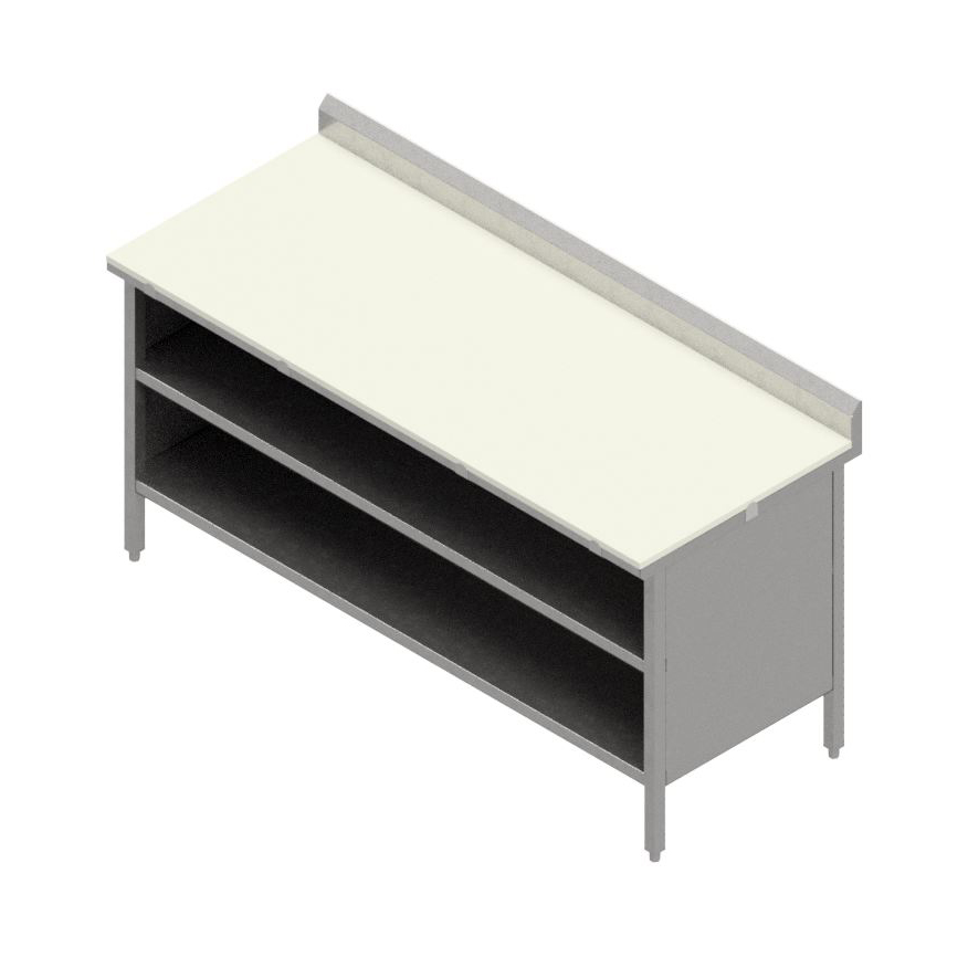 John Boos, EBOP3R5-3072, Work Table, Poly Top