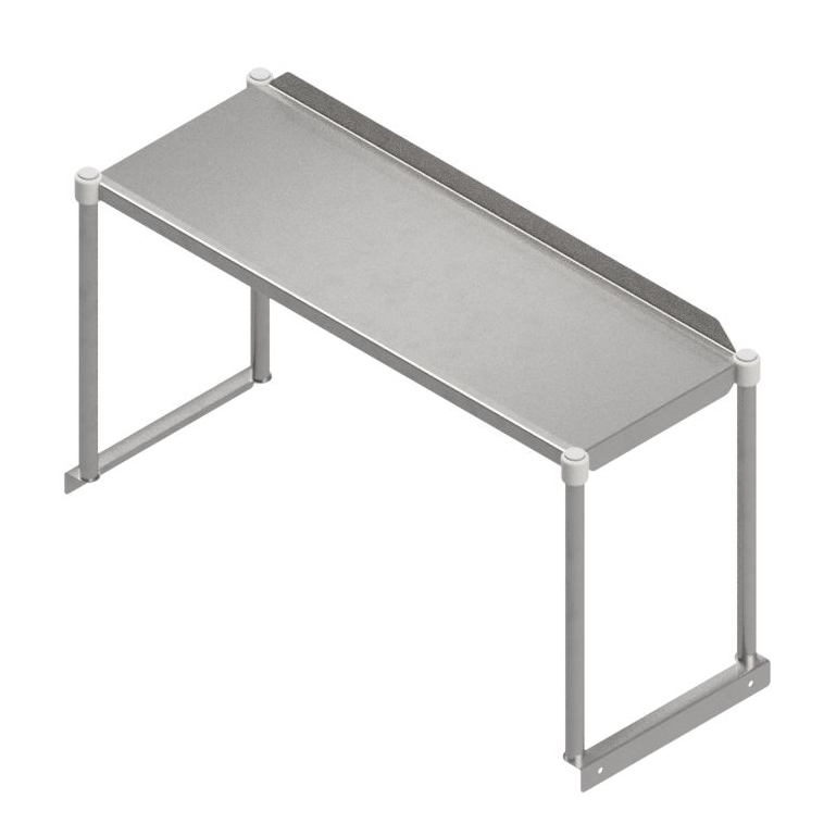 John Boos, OSE16RK-1248, Overshelf, Table-Mounted