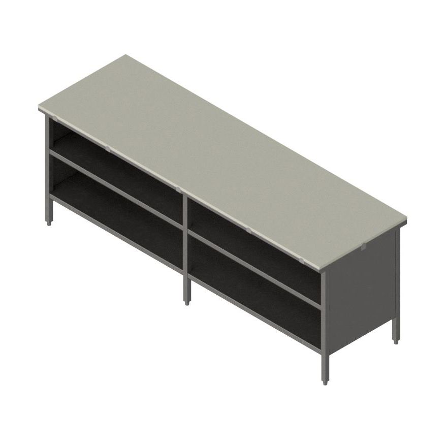 John Boos, EBOP3-30120, Work Table, Poly Top