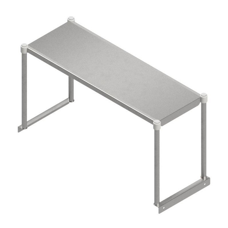 John Boos, OSE16FK-1248, Overshelf, Table-Mounted