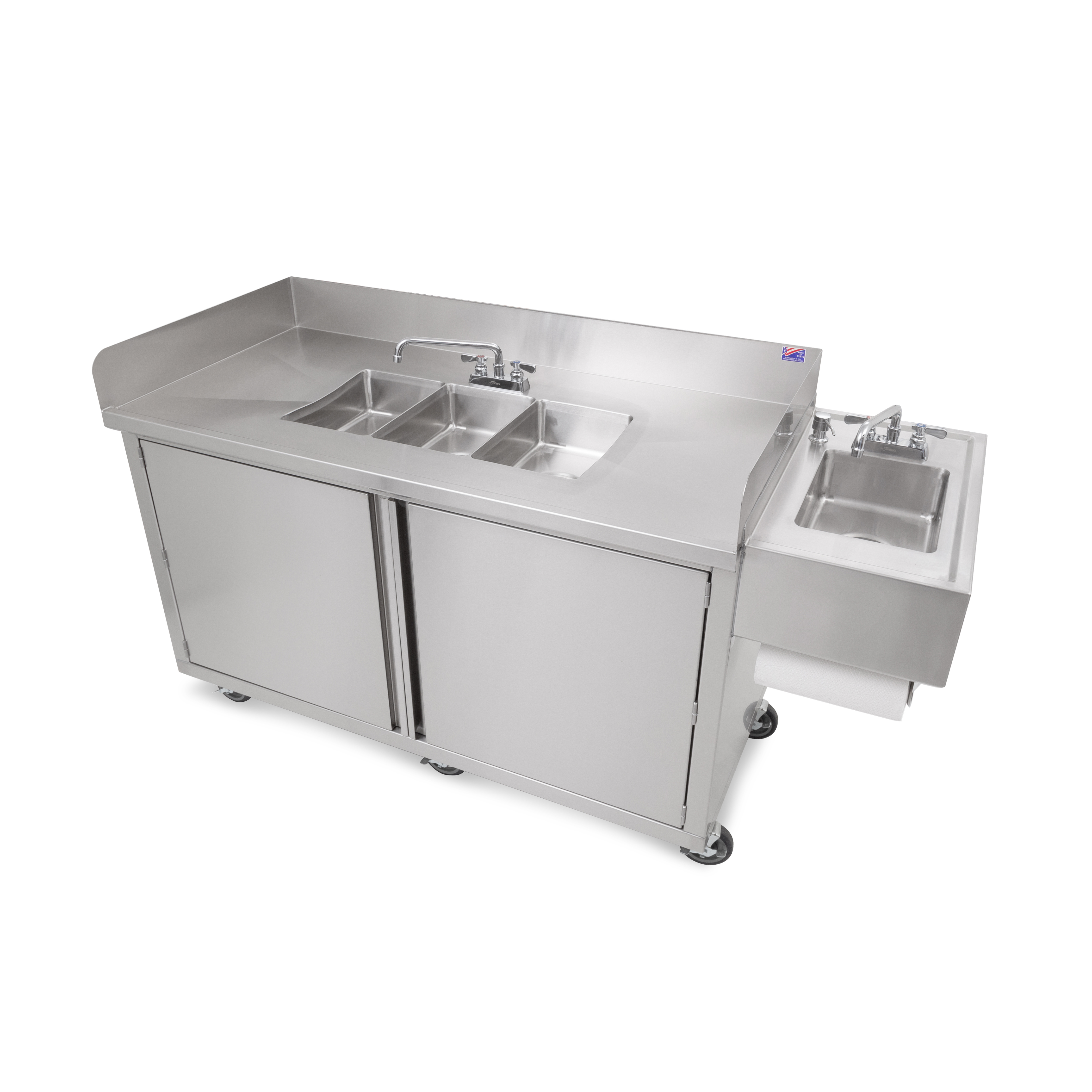 John Boos, MCS3-1014-HS, Hand Sink, Mobile