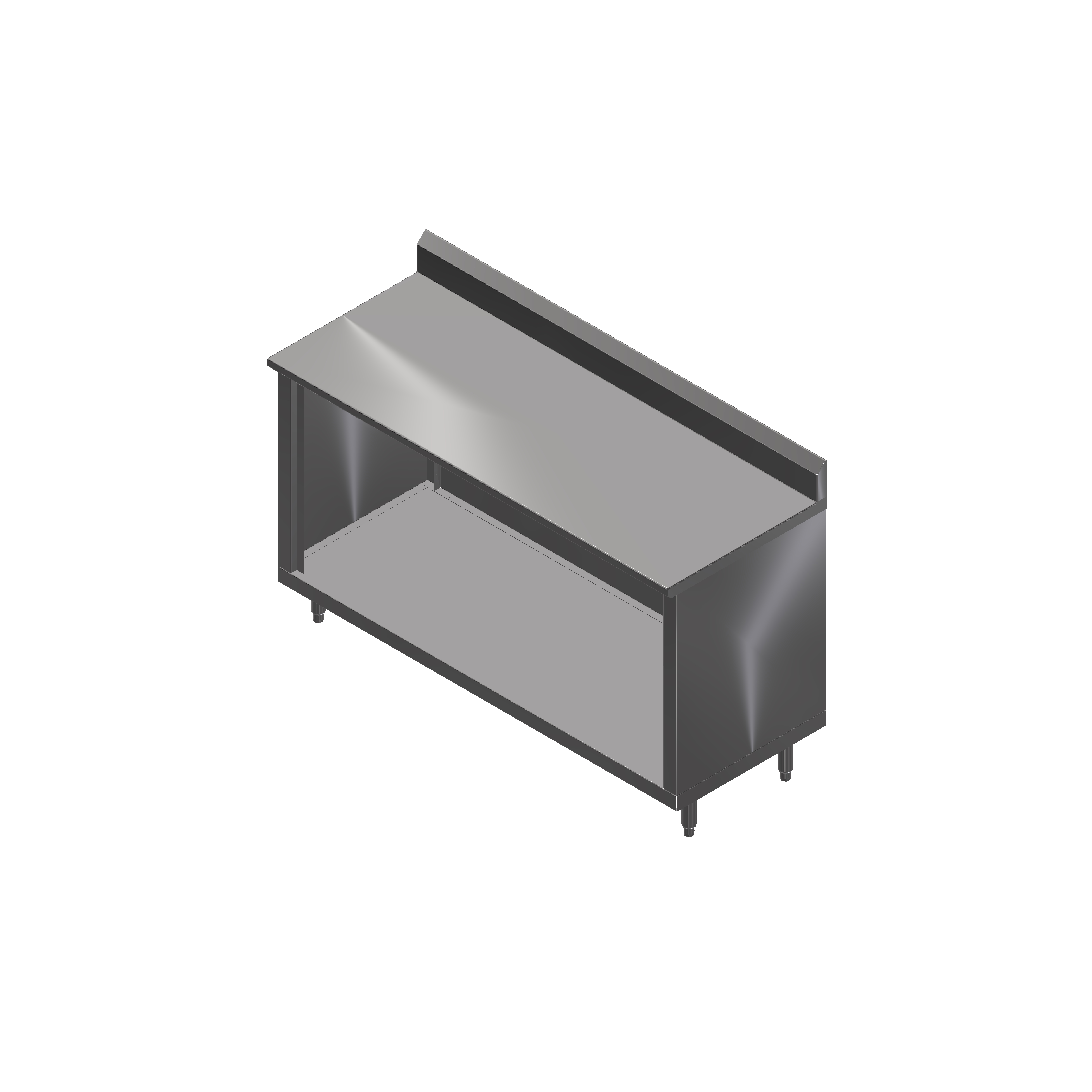 John Boos, 4CO4R5-3048, Work Table, Cabinet Base Open Front