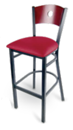 JustChair Manufacturing, M63330-PS-BVS, Bar Stool, Indoor