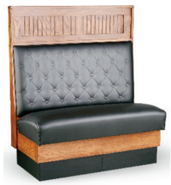 JustChair Manufacturing, JBSB-WSS-SBT-HC-36-COM, Booth