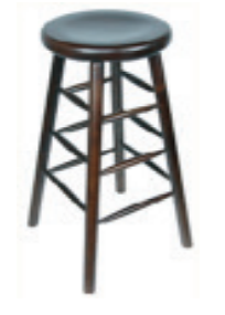 JustChair Manufacturing, W23230X-COM, Bar Stool, Indoor