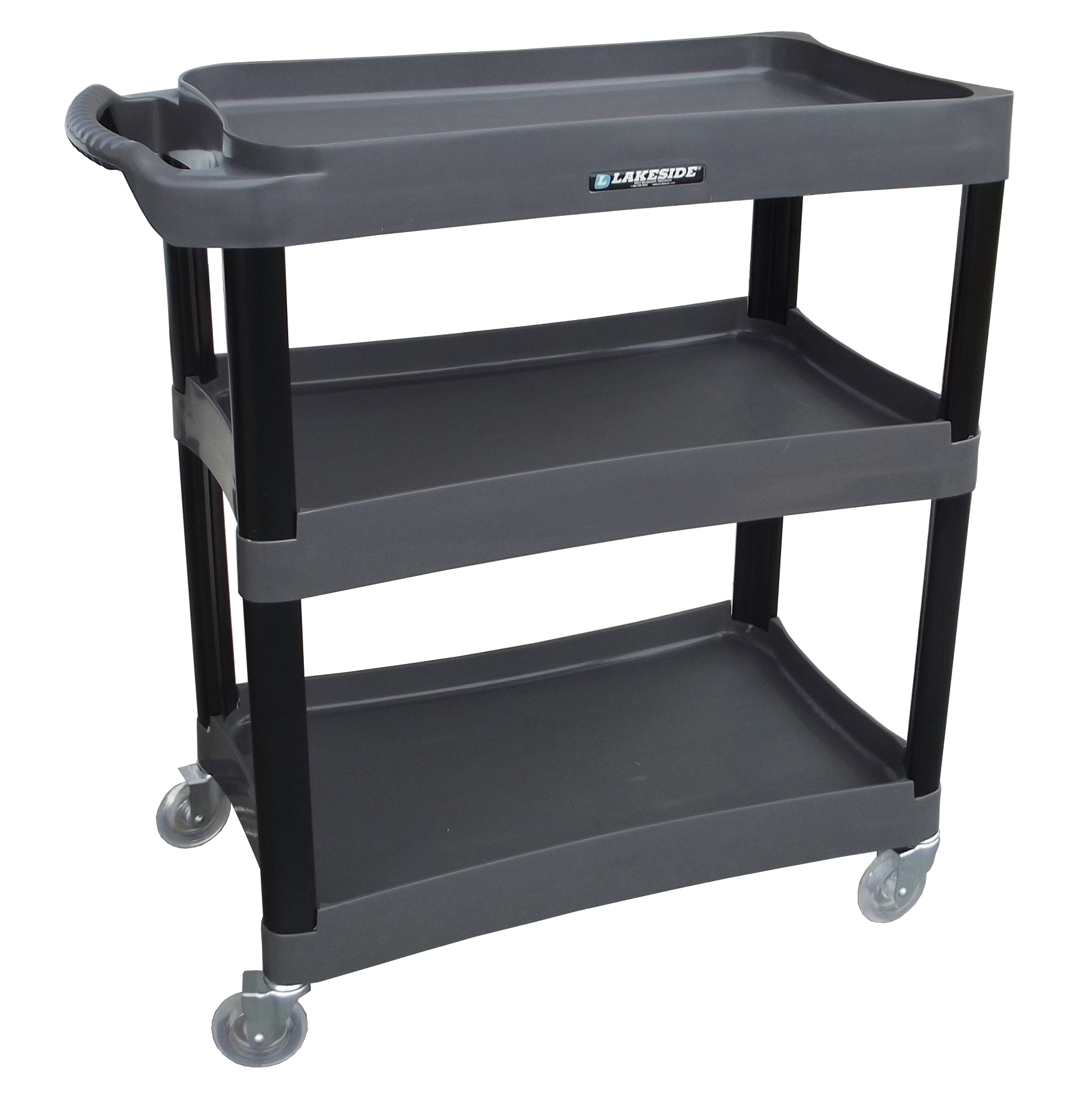 Lakeside Manufacturing, 2507, Cart, Bussing Utility Transport, Plastic