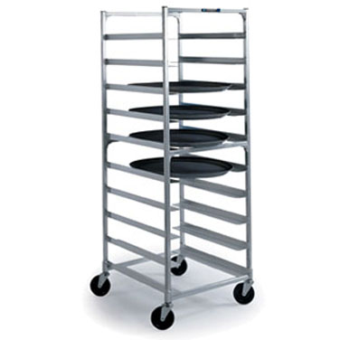 Lakeside Manufacturing, 8580, Oval Tray Storage Rack, Mobile