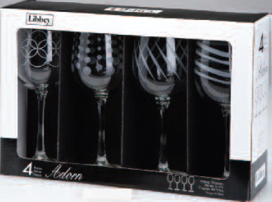 Libbey Glass, 7510S4/Y4409, Glass, Wine