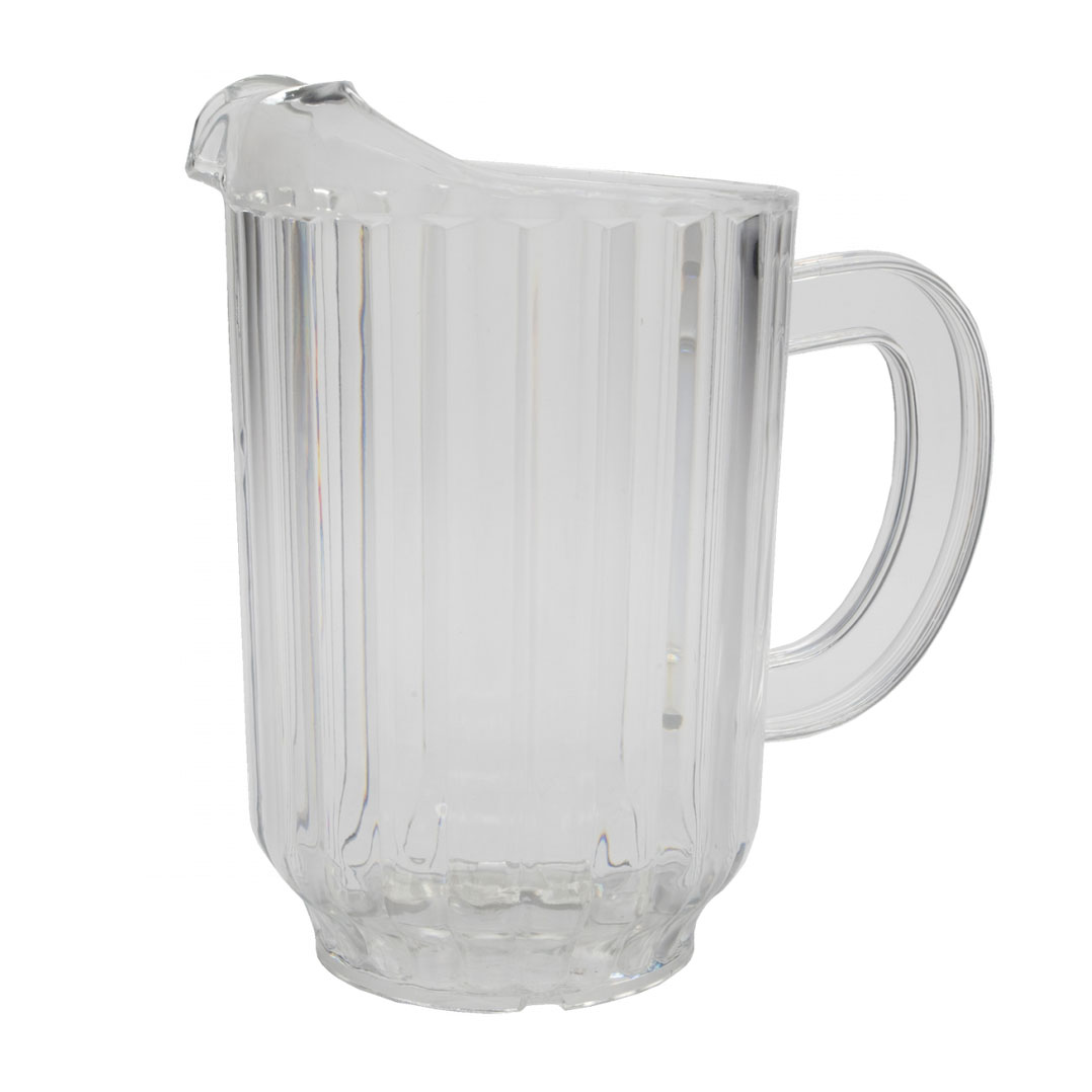 Libertyware, PIT60, Pitcher, Plastic, 60 Oz., Fluted