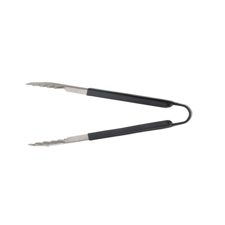 Libertyware, T12P-BK, Tongs, Utility, Stainless Steel
