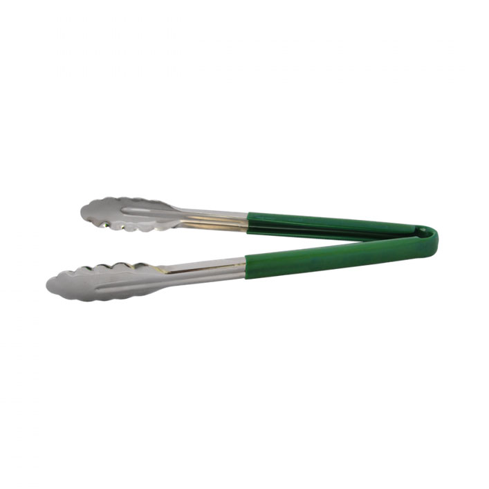 Libertyware, T12P-GR, Tongs, Utility, Stainless Steel