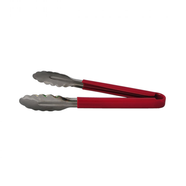 Libertyware, T10P-RD, Tongs, Utility, Stainless Steel