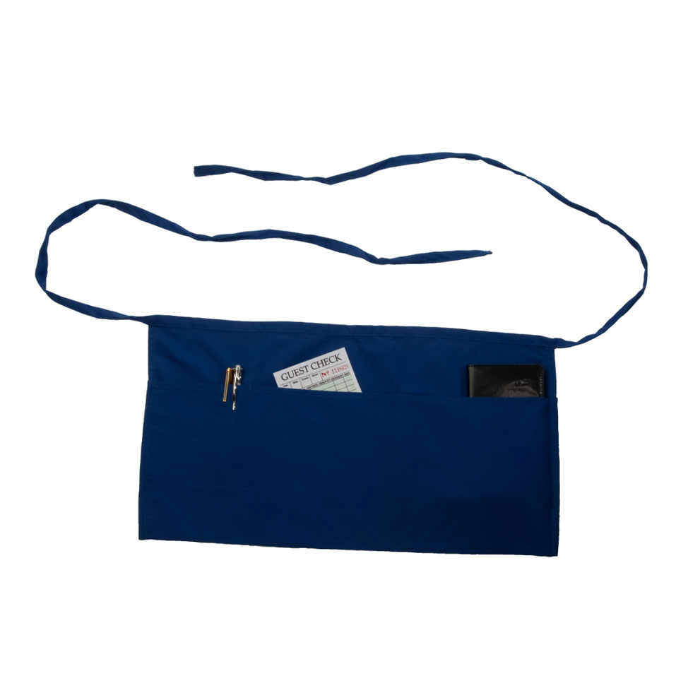 Libertyware, TXT-WABL, Waist Apron, Blue, Poly Cotton