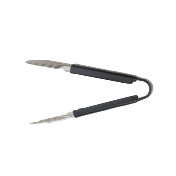 Libertyware, T10P-BK, Tongs, Utility, Stainless Steel