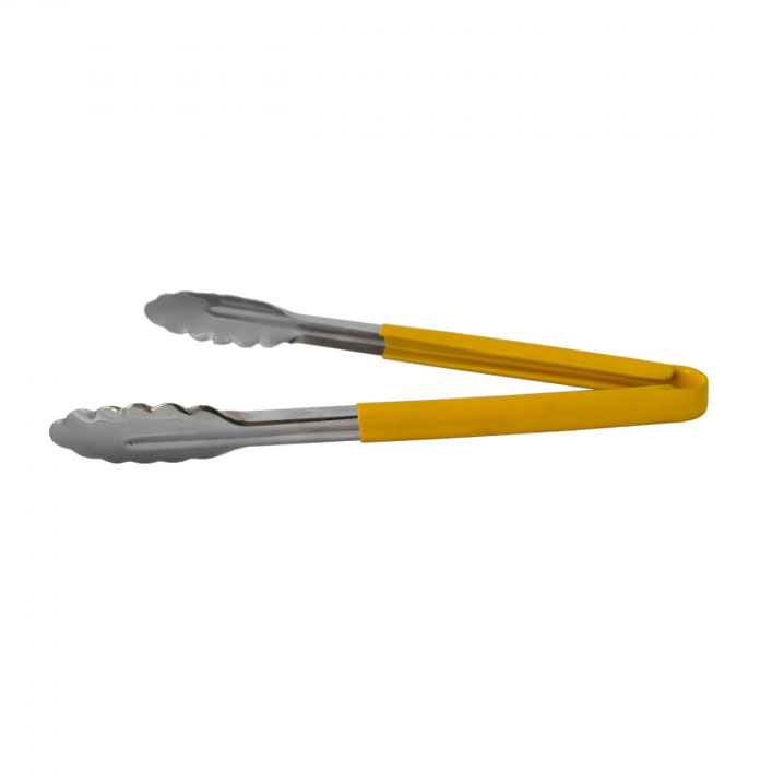 Libertyware, T12P-YL, Tongs, Utility, Stainless Steel
