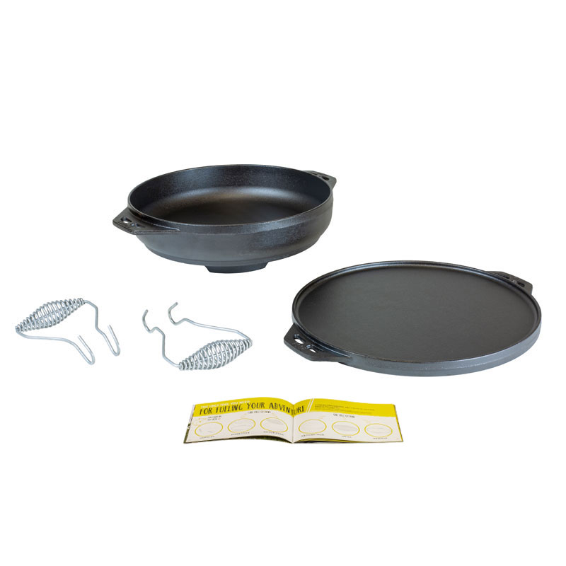 Lodge Manufacturing, L14CIA, Cast Iron Pan Set