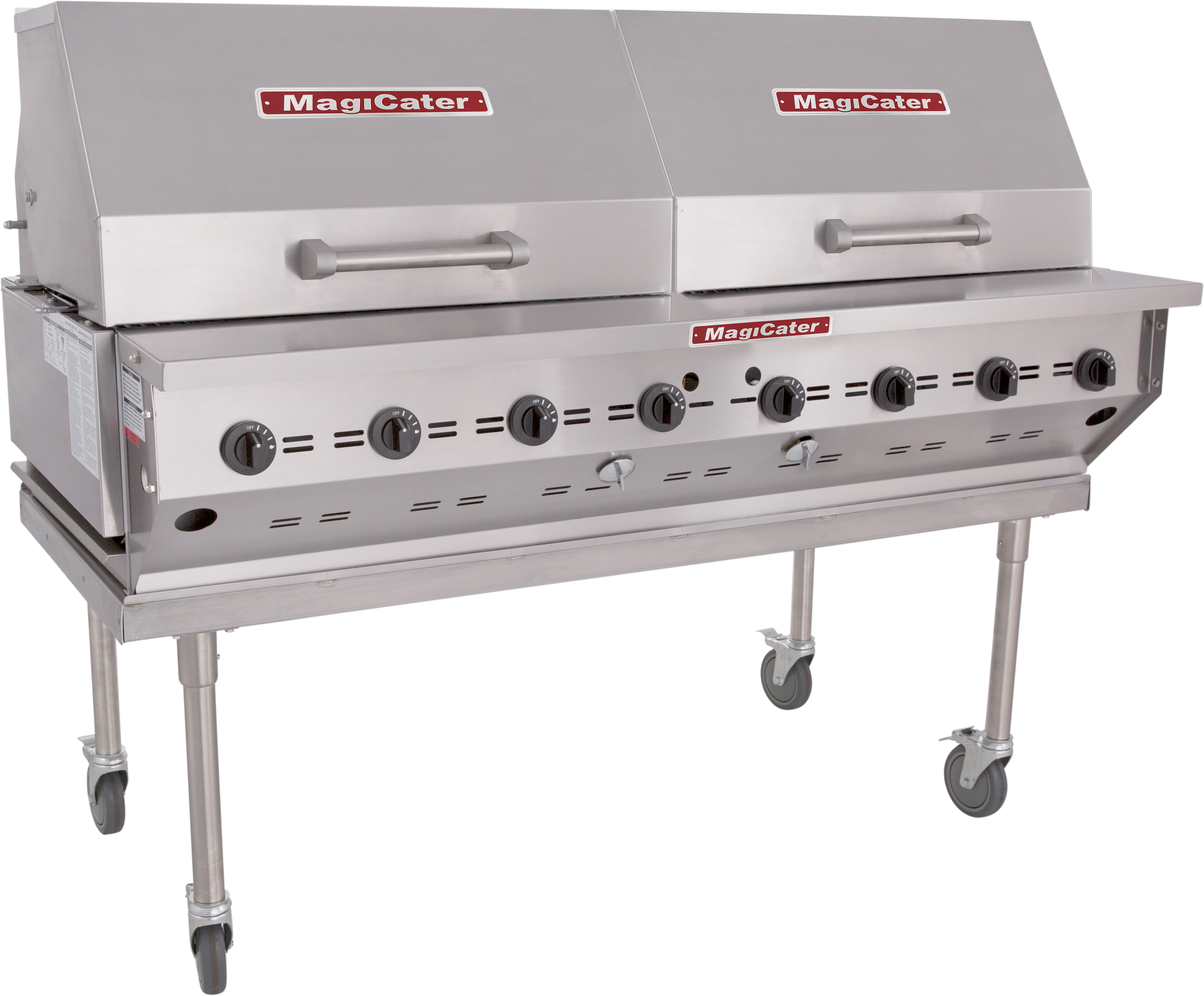 Magikitchn, 6M-LPAGA60S-NG, Charbroiler, Gas, Outdoor Grill