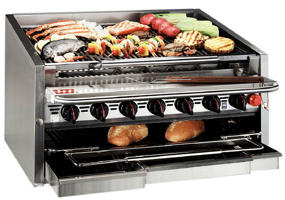 Magikitchn, APM-RMB-624, Charbroiler, Gas, Countertop