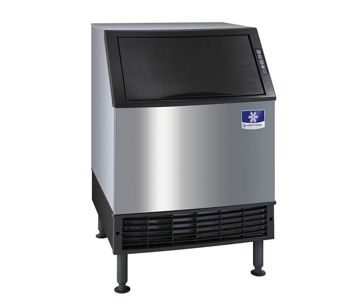 Manitowoc, UYP0140A-161B, Ice Maker with Bin, Cube-Style, 115V, Half Dice, Self Contained