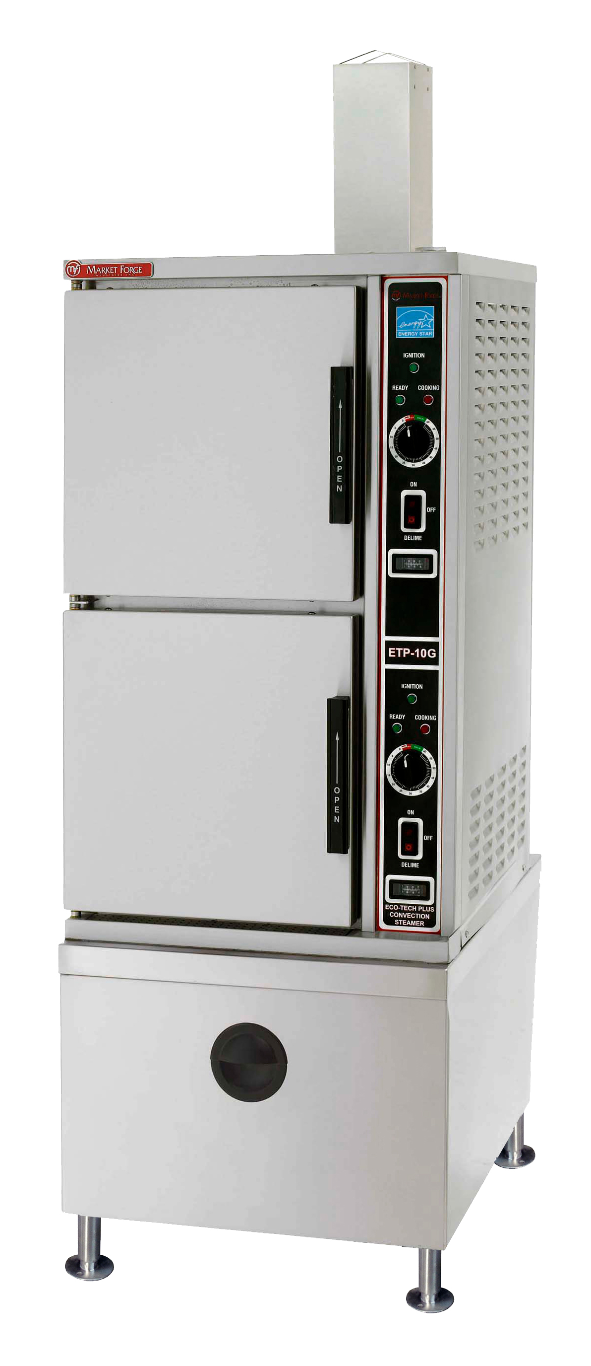 Market Forge, ETP-10G, Steamer, Convection, Gas, Floor Model
