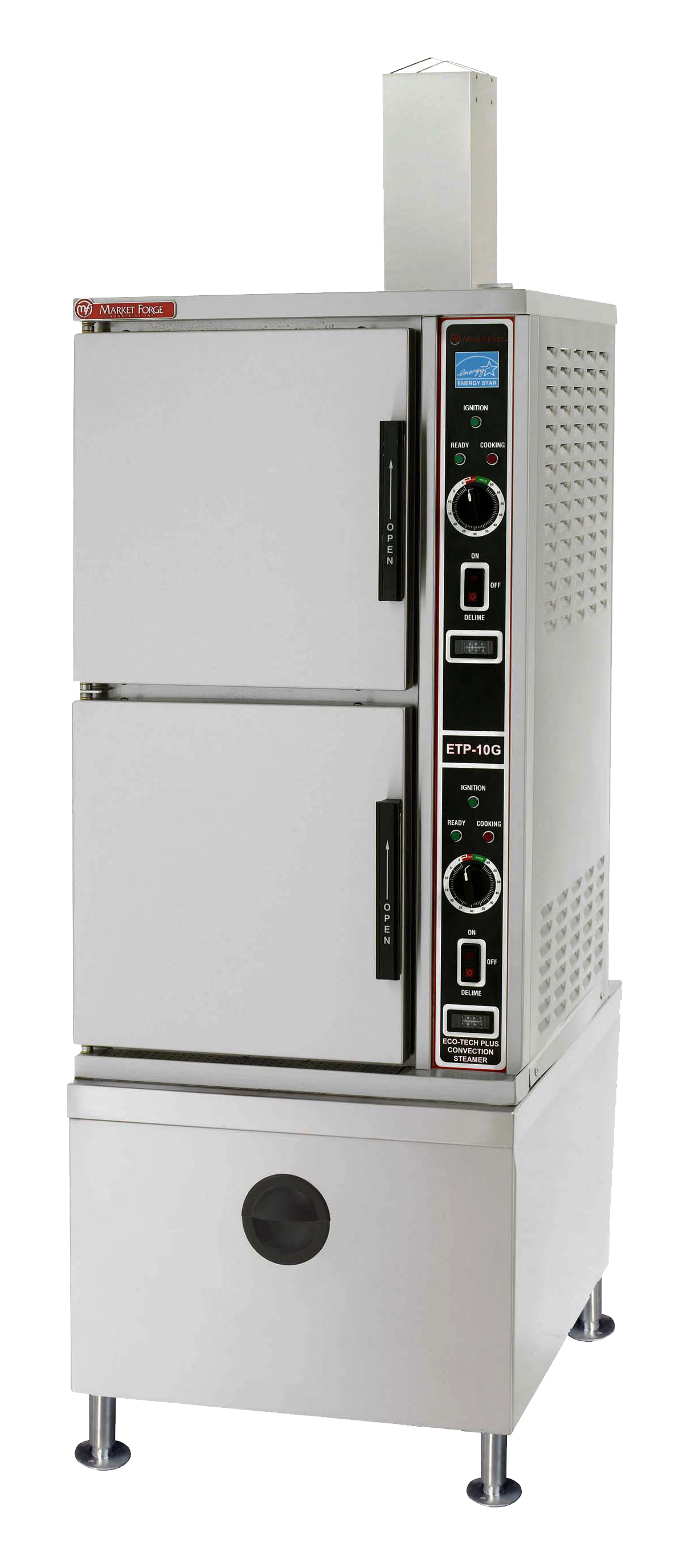 Market Forge, ETP-10G, Steamer, Convection, Gas, Floor Model