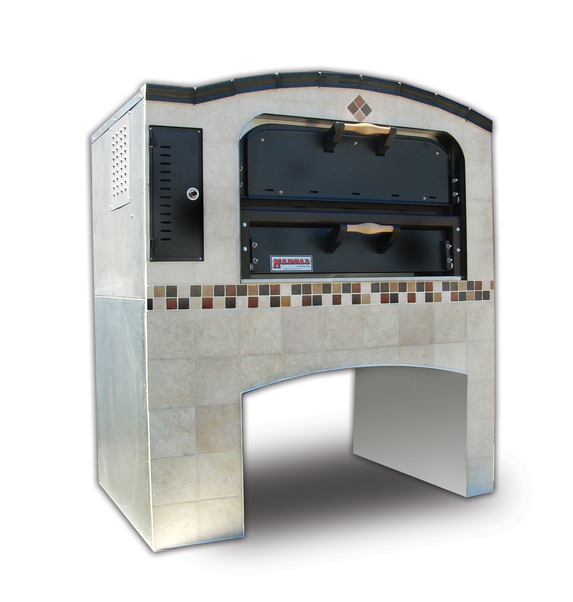 Marsal Ovens, MB-236 SGL, Pizza Oven, Deck-Type, Gas