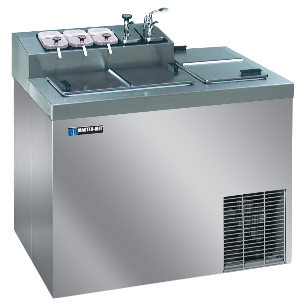 Master-Bilt Products, FLR-60SE, Ice Cream Dipping Cabinet with Syrup Rail