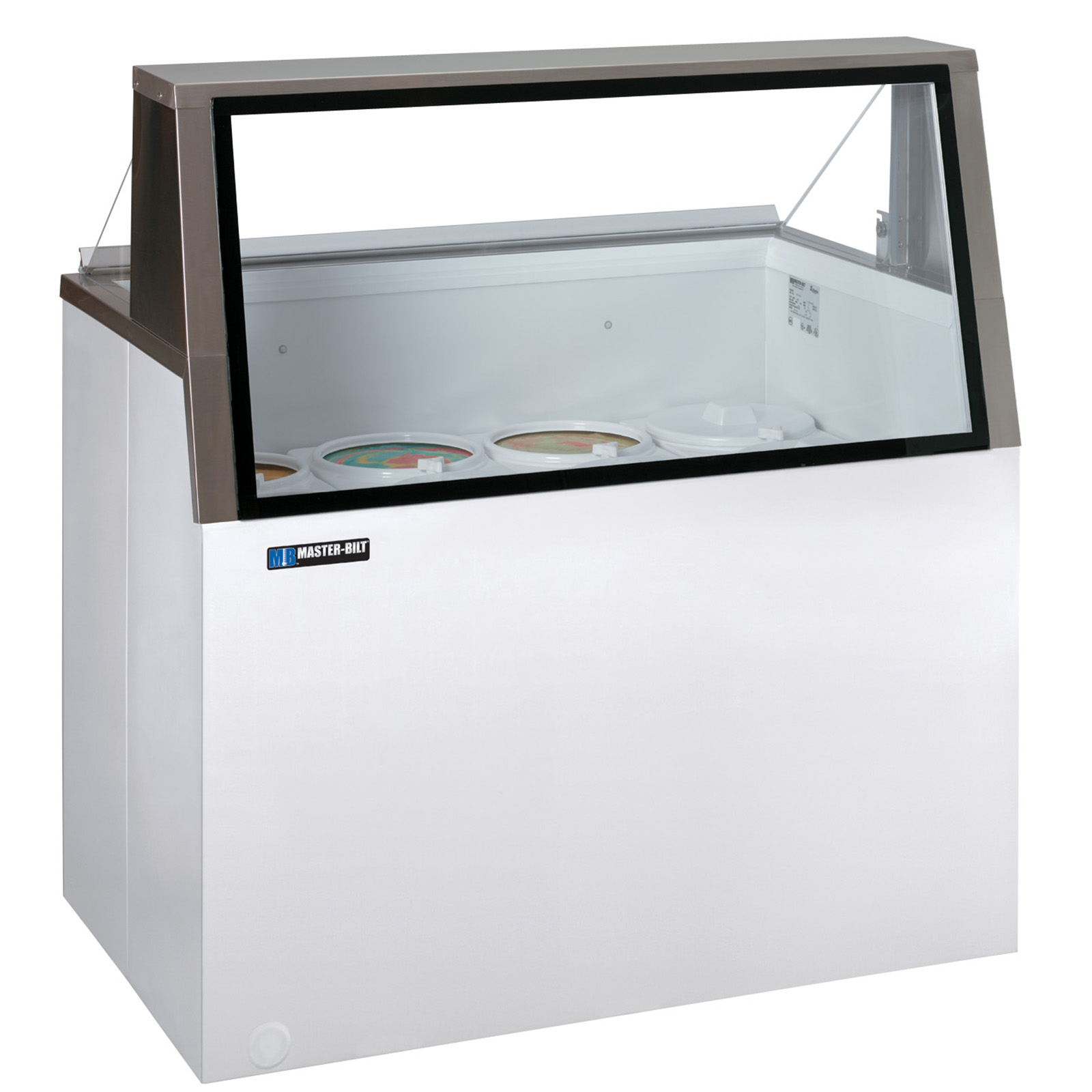 Master-Bilt Products, DD-46L, Display Case, Dipping Ice Cream